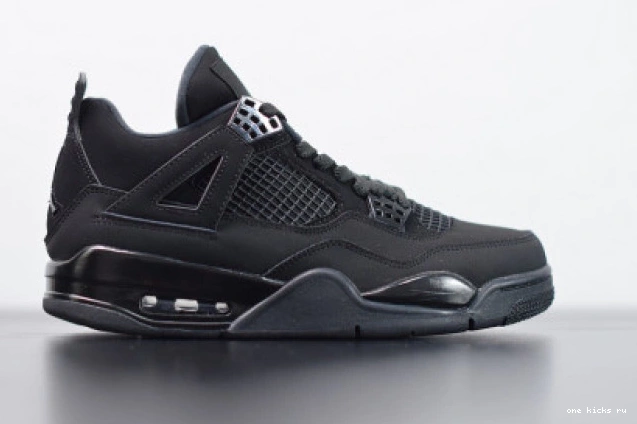 Rep CU1110-010 Black Air 4 Cat (2020) Jordan 0819